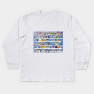 Potato Chip Heaven Kids Long Sleeve T-Shirt